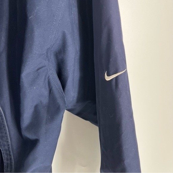 Nike Golf Coat Mens XL Navy Blue Vintage Long Sleeve Zip Uo Polyester Jacket - Picture 7 of 8